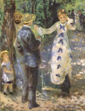 Pierre-Auguste Renoir The Swing (mk09) China oil painting art
